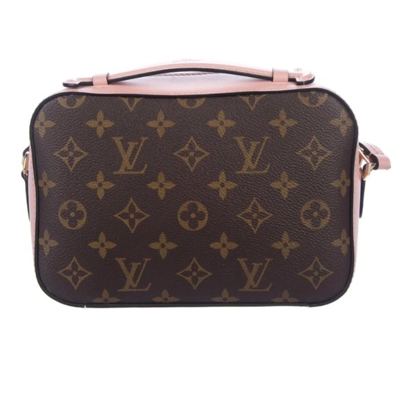 Louis Vuitton 2019 Monogram Saintonge Bag Pink and Brown - Picture 13 of 14